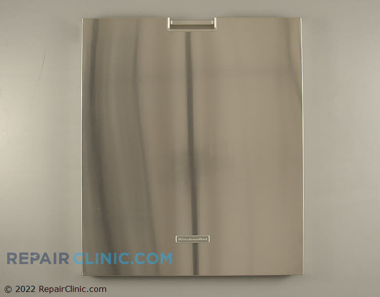 Dishwasher Outer Door Panel WPW10195531 Fast Shipping Repair Clinic