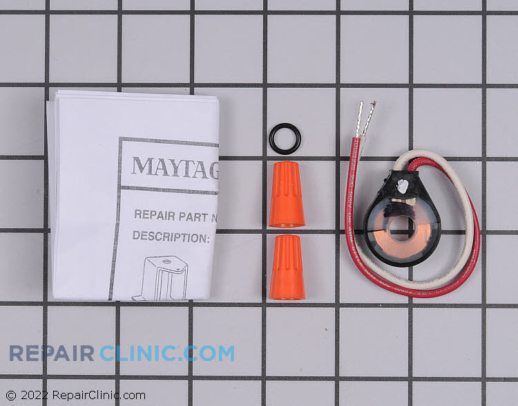 Dryer Gas Valve Solenoid WP305605 Fast Shipping Repair Clinic