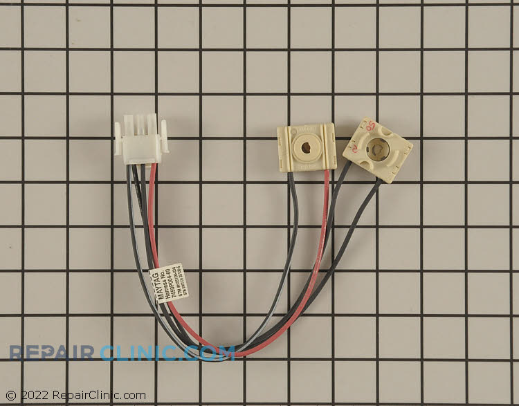 Range/Stove/Oven Spark Ignition Switch and Harness WP74011648 Spark Ignition Switch and