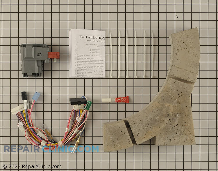 Washing Machine Door Latch WH49X10023 Fast Shipping Repair Clinic