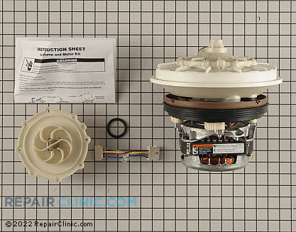 Pump and Motor Assembly W10428773 Alternate Product View