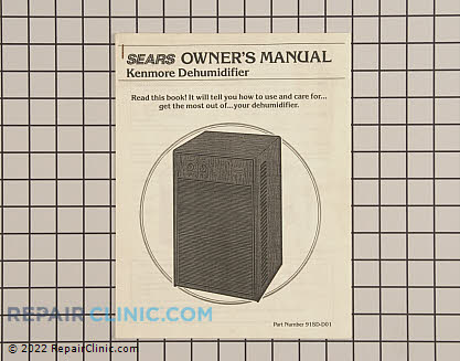Owner's Manual 5303211047 Alternate Product View
