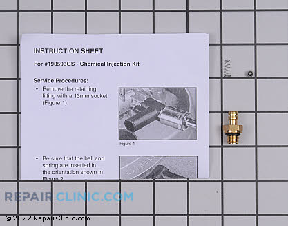 Chemical Injection Kit 190593GS Alternate Product View