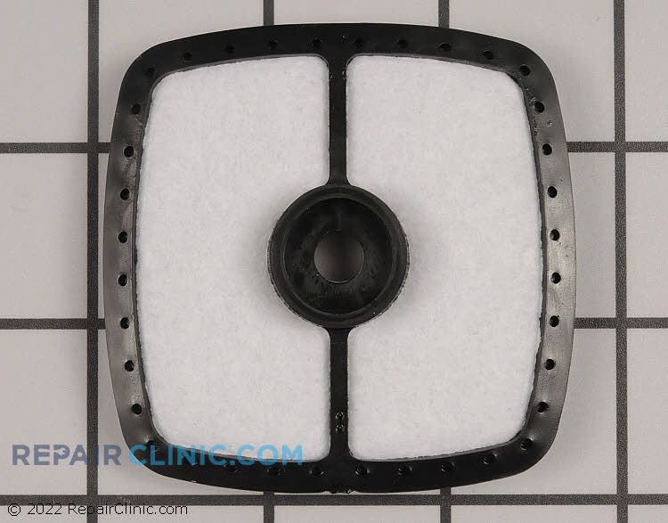 Dual-layer air filter. This part has been updated; it now features a dual-layer design.