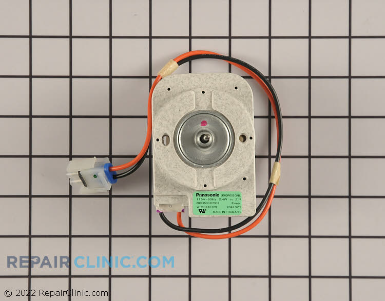 Evaporator fan motor, AC/DC voltage