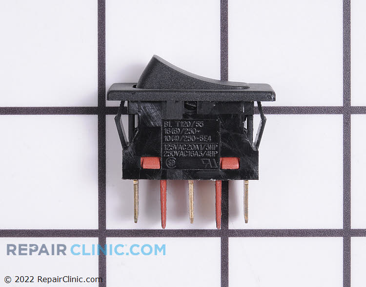 Rocker Switch - W10673703 | Fast Shipping - Repair Clinic