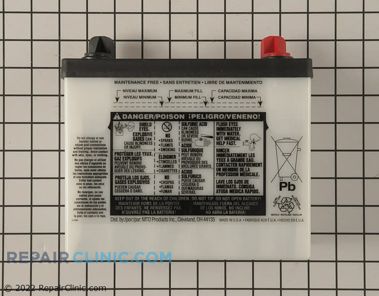 Troy Bilt Lawn Mower Lawn Mower Battery Keeps Dying Repair Parts