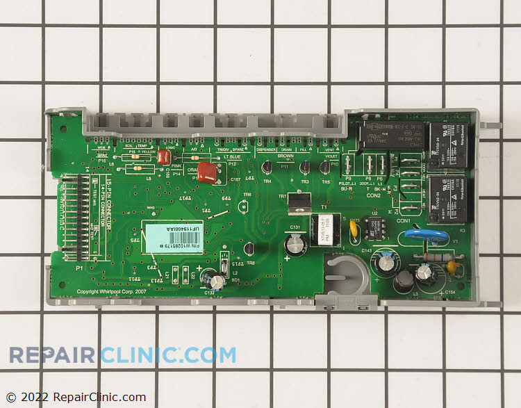 Whirlpool Dishwasher Control Board Replacement Repair Clinic