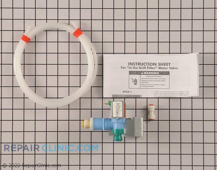 Refrigerator Water Inlet Valve W10408179 Fast Shipping Repair Clinic