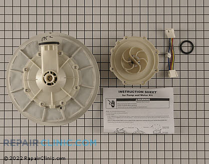 Pump and Motor Assembly W10428167 Alternate Product View