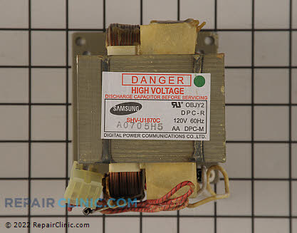 High Voltage Transformer DE26-00126A Alternate Product View