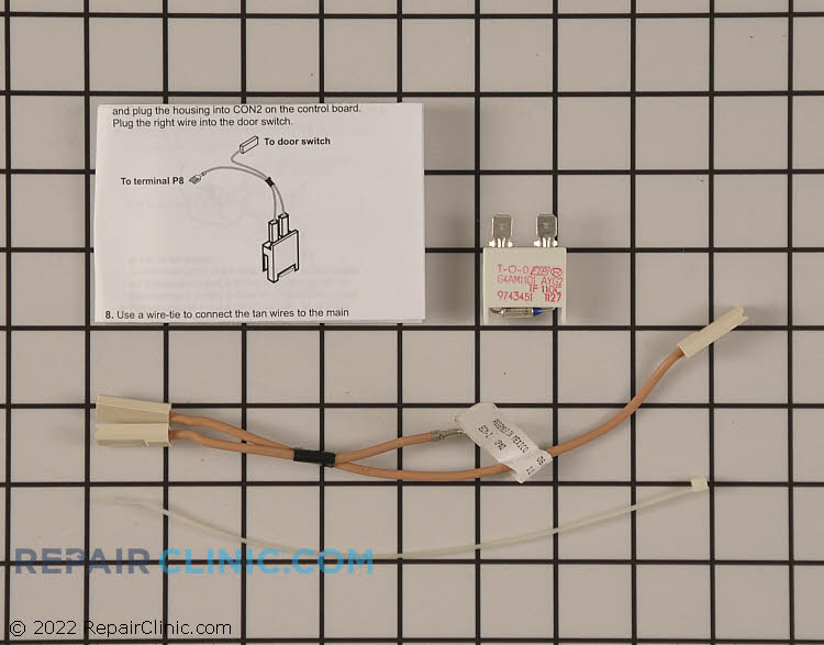 Dishwasher Thermal Fuse 675796 Fast Shipping Repair Clinic