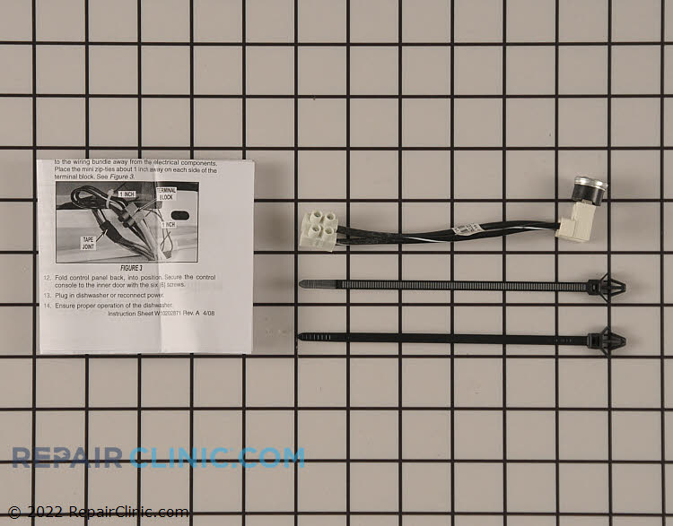 Dishwasher Thermal Fuse W10258275 Fast Shipping Repair Clinic