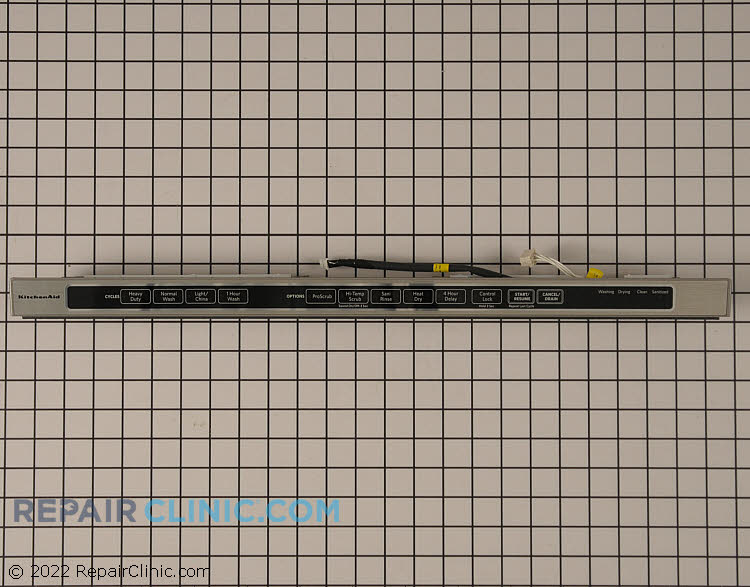 WPW10481125 NEW OEM WHIRLPOOL KITCHENAID DISHWASHER CONTROL PANEL