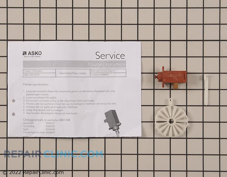 Asko Encore Dishwasher Dispenser Replacement Parts Fast, 49 OFF