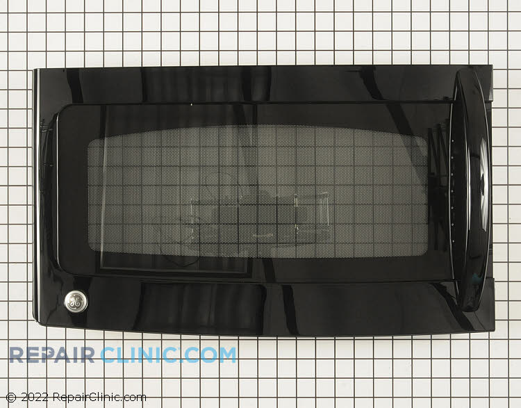 Microwave Door Assembly WB55X10948 Fast Shipping Repair Clinic