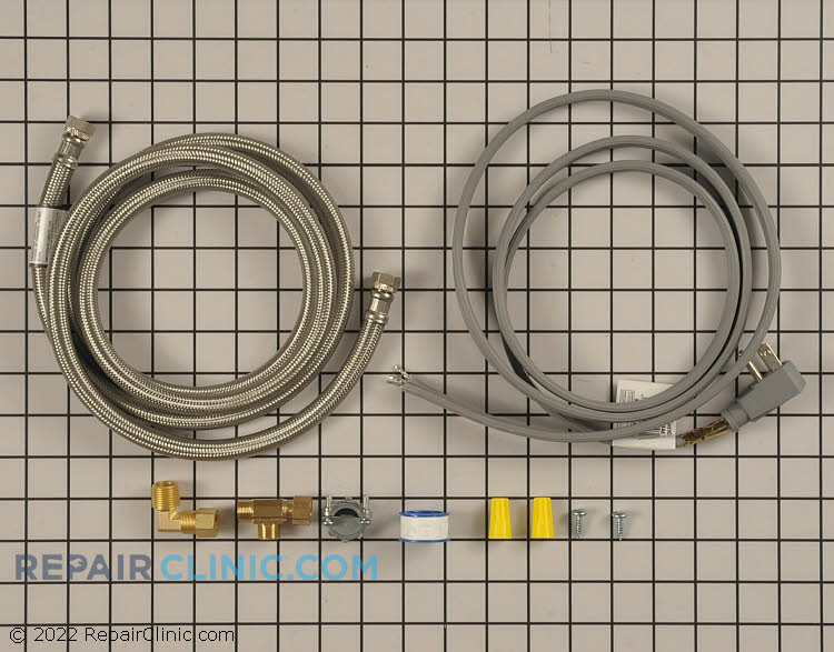 Dishwasher Water Line Installation Kit DISHKITW Fast Shipping Repair Clinic