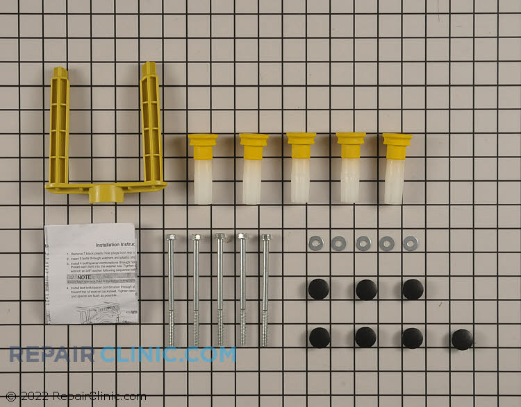 Washing Machine Shipping Bolt Kit 137146700 Fast Shipping Repair Clinic