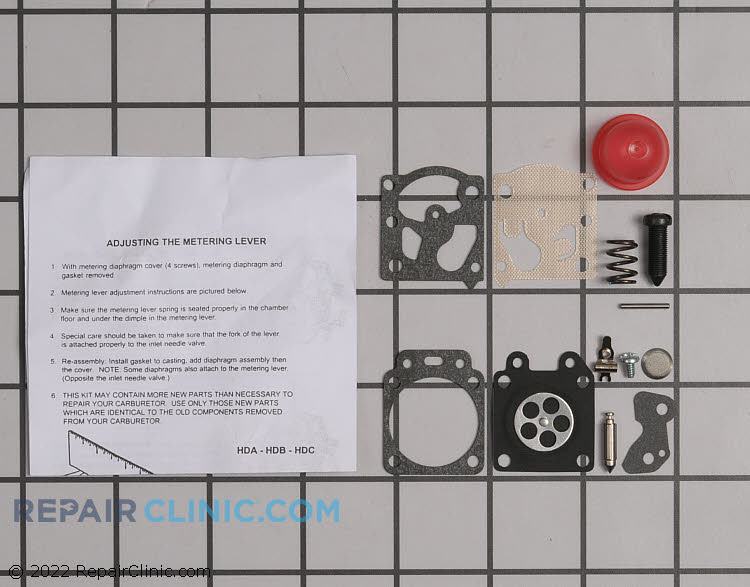 530069842 Carburetor Repair Kit