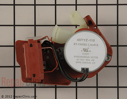 Belt drive washer actuator, tub sensor