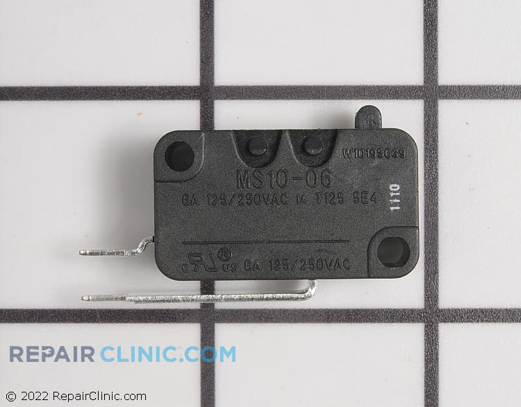WPW10195039 Kitchenaid Whirlpool Maytag Dishwasher Float Flood Switch W10195039 
