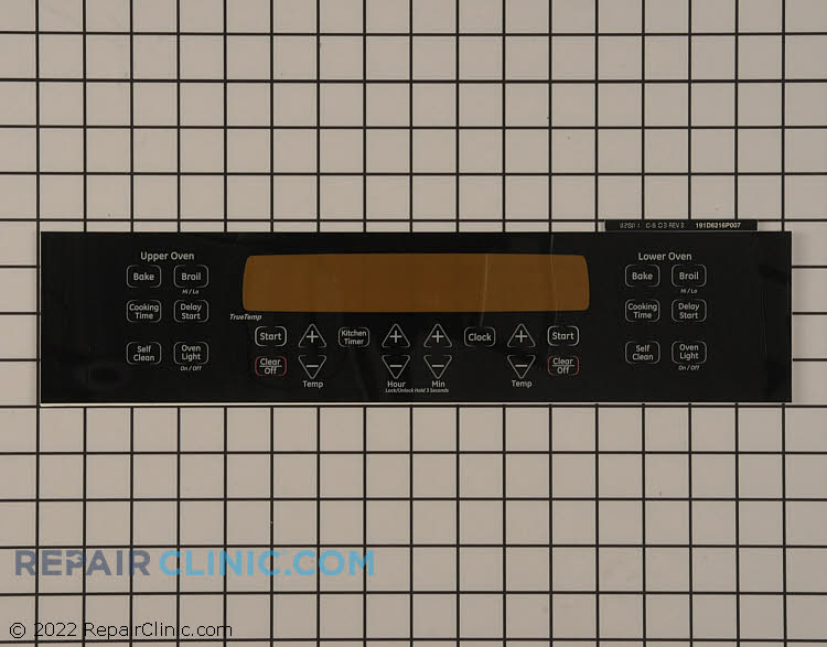 WB07X26703 | OVERLAY T09 | GE Appliances Parts