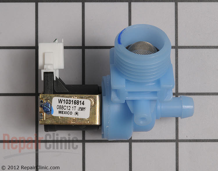 Dishwasher water inlet valve - Item Number WPW10327249