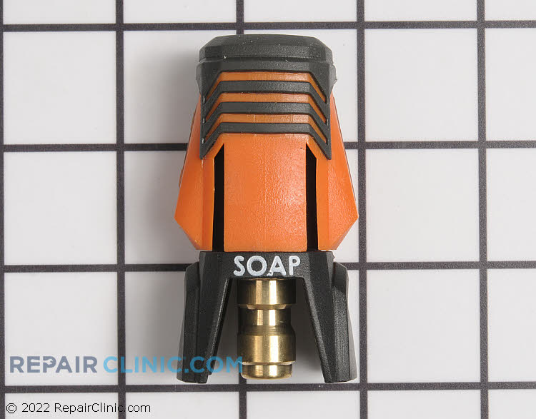 Soap blaster nozzle