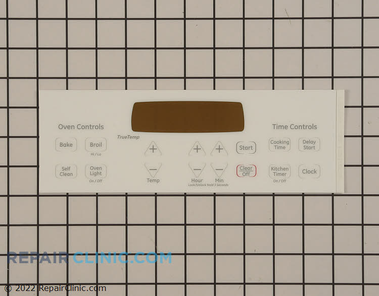 Range/Stove/Oven Overlay WB27T11231 GE Overlay Repair Clinic
