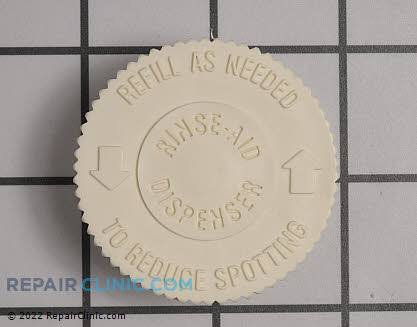 Rinse-Aid Dispenser Cap 5303351103 Alternate Product View