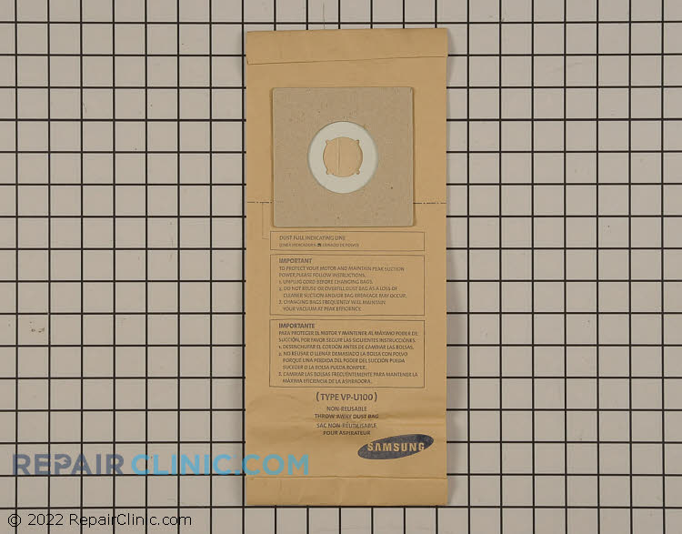Vacuum Bag DJ74-10125B Alternate Product View