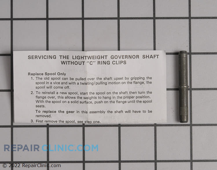 30574A Governor Shaft