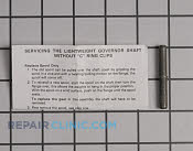 Governor Shaft - Part # 1658920 Mfg Part # 30574A