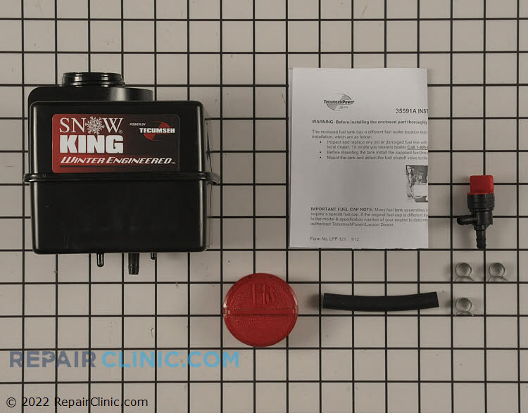 Small Engine Fuel Tank 35591A Fast Shipping Repair Clinic