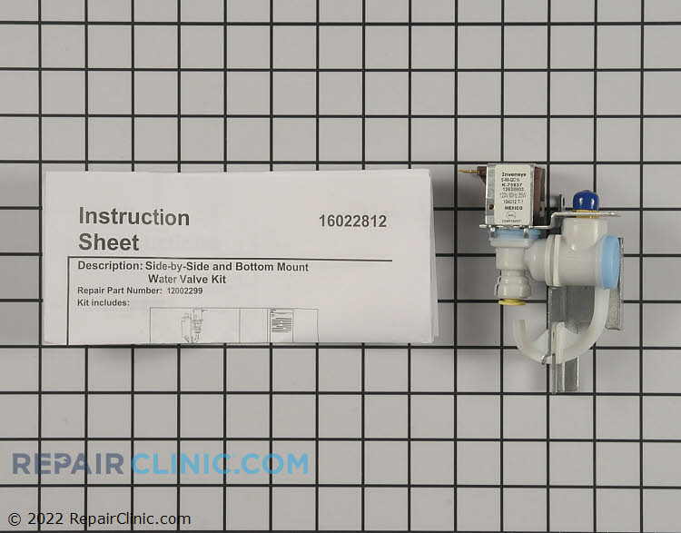 WP67003753 Water Inlet Valve