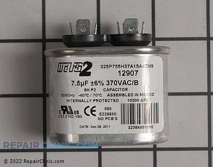Run Capacitor S1-02435762000 Alternate Product View