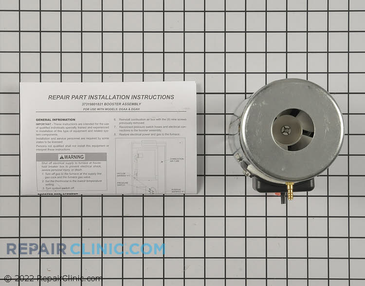 Draft Inducer Motor S1-37319801821 Alternate Product View
