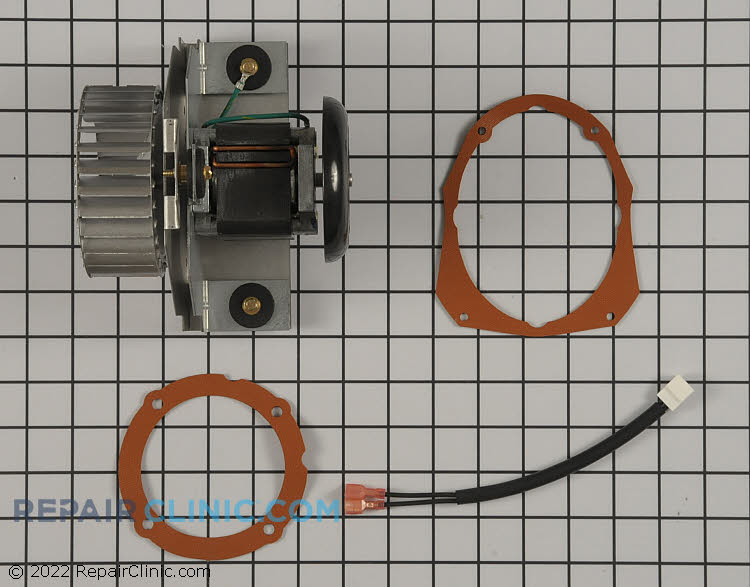 Inducer motor/fan assembly