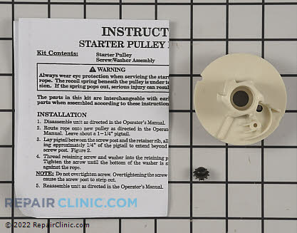 Recoil Starter Pulley 530069288 Alternate Product View