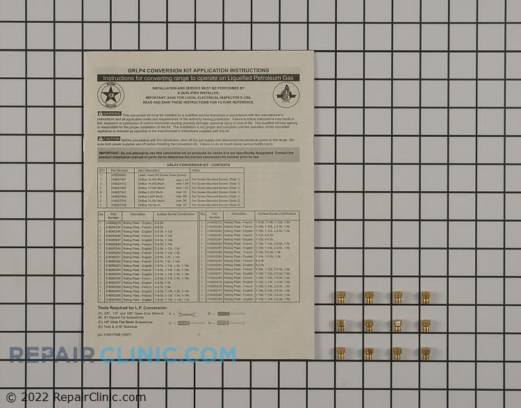 Conversion Kit GRLP4