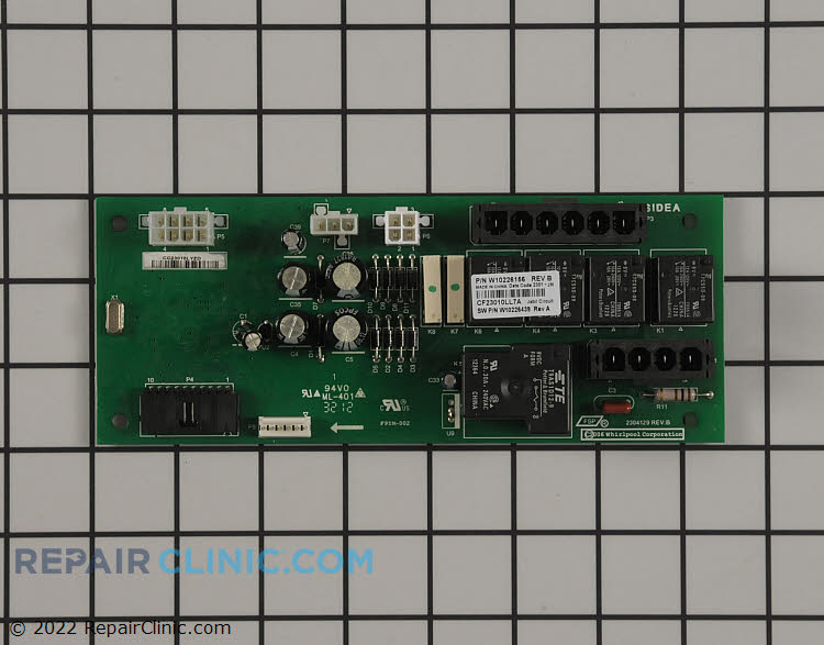 Ice Machine Control Board WPW10226156 Fast Shipping Repair Clinic