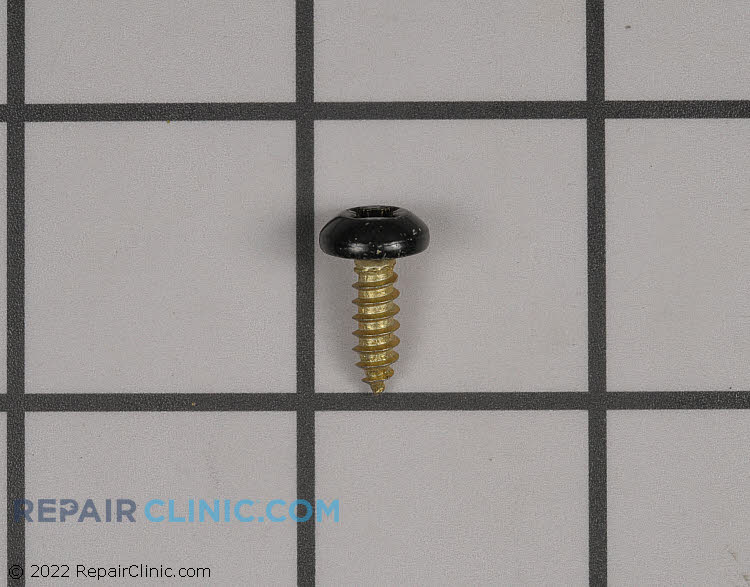 Access panel screw, black