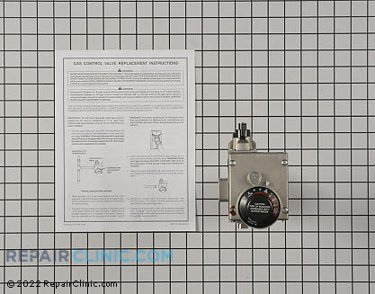 Gas Valve and Thermostat Assembly 100109217 Alternate Product View