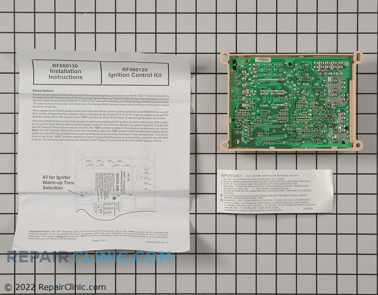 Control Board RF000129 Alternate Product View
