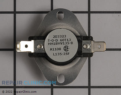 Temperature Control Switch HH18HV135 Alternate Product View