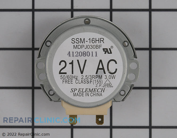 GE Microwave Turntable Motor Replacement WB26X10233 Repair Clinic