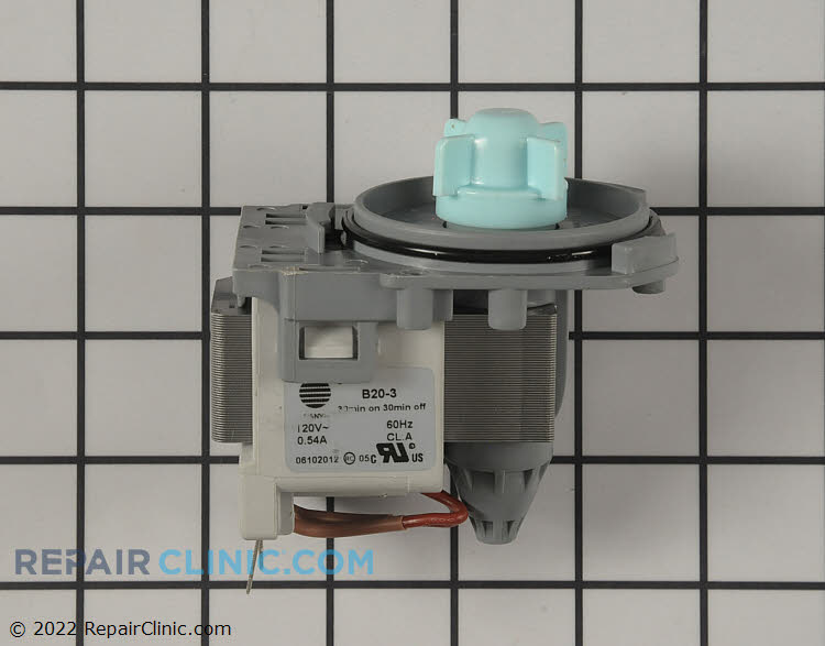 GE Dishwasher Drain Pump Assembly – WD19X25180 / 265D2756P002 – FREE SHIPPING