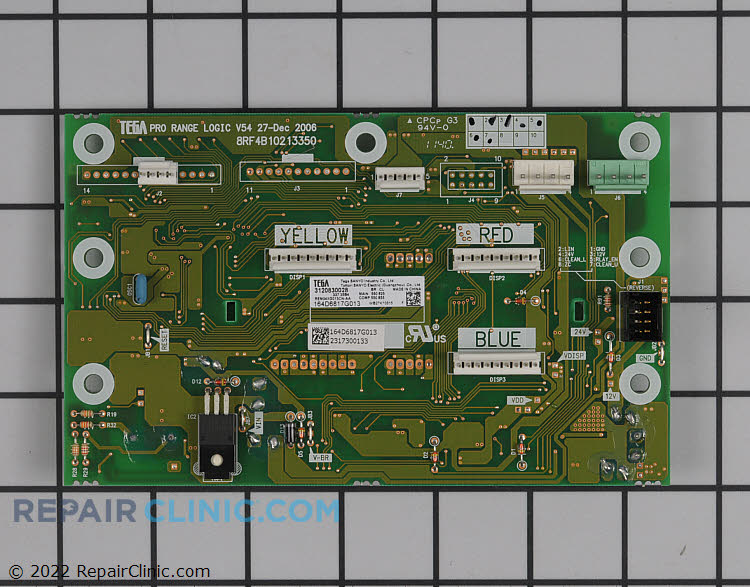 GE Gas Range Oven Replace Control Board Overlay WB27K10256 Repair Clinic