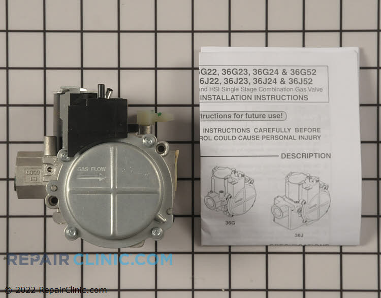 Trane Furnace Gas Valve Assembly Replacement Repair Clinic