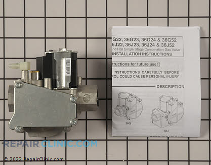 Gas Valve Assembly VAL07731 Alternate Product View